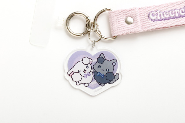 「ちあちあラムズ」スマートフォンストラップ（C）2025 SAN-X CO., LTD. ALL RIGHTS RESERVED.