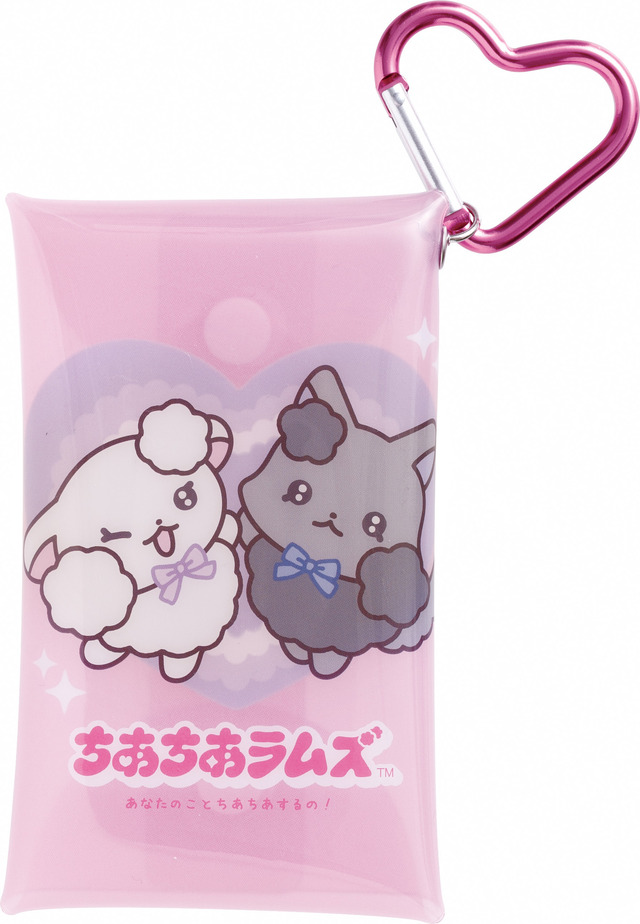 「ちあちあラムズ」マルチクリアケース（C）2025 SAN-X CO., LTD. ALL RIGHTS RESERVED.