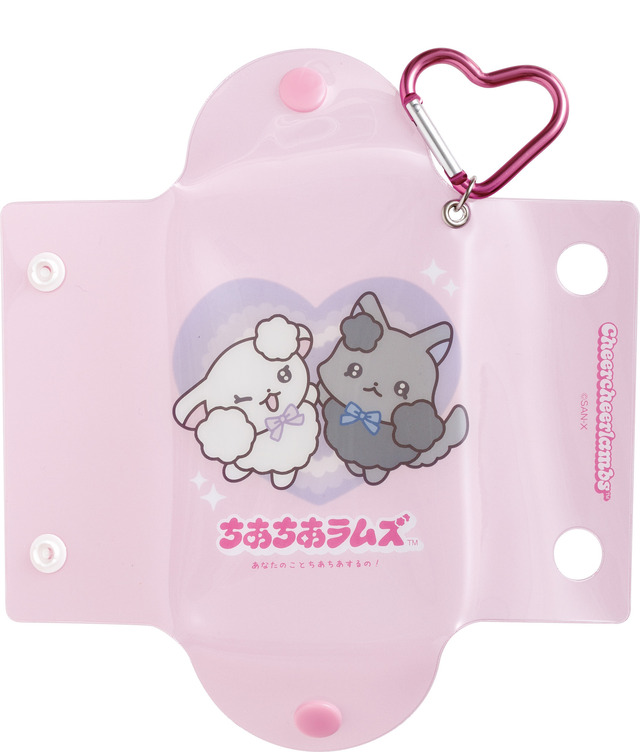 「ちあちあラムズ」マルチクリアケース（C）2025 SAN-X CO., LTD. ALL RIGHTS RESERVED.