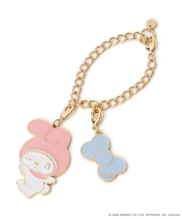 【マイメロディ&クロミ】VIS別注 チャーム ピンク（マイメロディ）