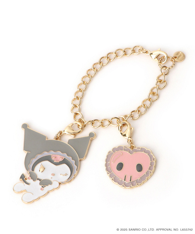 【マイメロディ&クロミ】VIS別注 チャーム ブラック（クロミ）