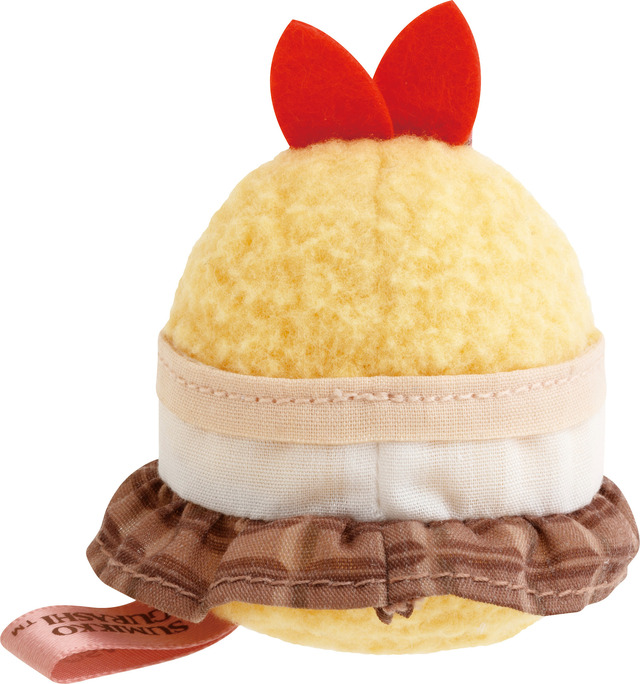 『すみっコぐらし』「喫茶すみっコでチョコレートフェア」テーマが登場「てのりぬいぐるみ えびふらいのしっぽ」（C）2025 SAN-X CO., LTD. ALL RIGHTS RESERVED.