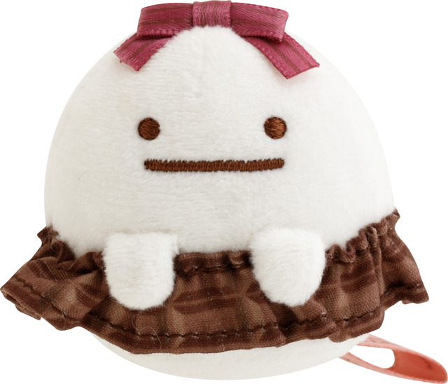 『すみっコぐらし』「喫茶すみっコでチョコレートフェア」テーマが登場「てのりぬいぐるみ おばけ」（C）2025 SAN-X CO., LTD. ALL RIGHTS RESERVED.