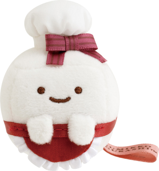 『すみっコぐらし』「喫茶すみっコでチョコレートフェア」テーマが登場「てのりぬいぐるみ さとう店長」（C）2025 SAN-X CO., LTD. ALL RIGHTS RESERVED.