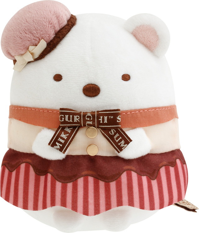 『すみっコぐらし』「喫茶すみっコでチョコレートフェア」テーマが登場「あつめてぬいぐるみ しろくま」（C）2025 SAN-X CO., LTD. ALL RIGHTS RESERVED.