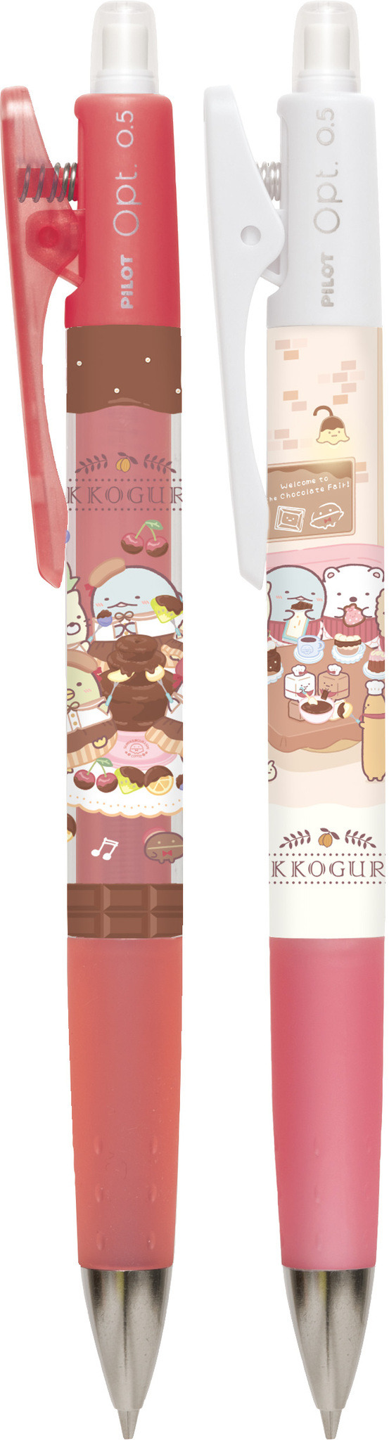 『すみっコぐらし』「喫茶すみっコでチョコレートフェア」テーマが登場「オプトシャープペン」（C）2025 SAN-X CO., LTD. ALL RIGHTS RESERVED.