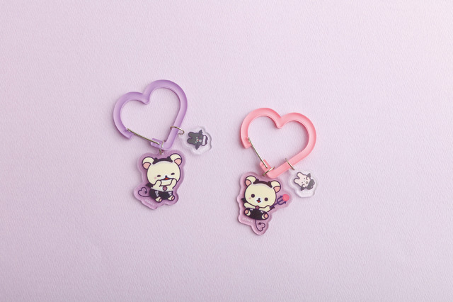 『リラックマ』「コリラックマのこあくま気分」テーマが登場「カラビナキーチャーム」（C）2025 SAN-X CO., LTD. ALL RIGHTS RESERVED.