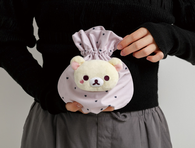 『リラックマ』「コリラックマのこあくま気分」テーマが登場「コリラックマのかまって巾着」（C）2025 SAN-X CO., LTD. ALL RIGHTS RESERVED.