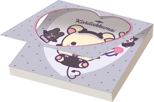 『リラックマ』「コリラックマのこあくま気分」テーマが登場「スクエアメモ」（C）2025 SAN-X CO., LTD. ALL RIGHTS RESERVED.