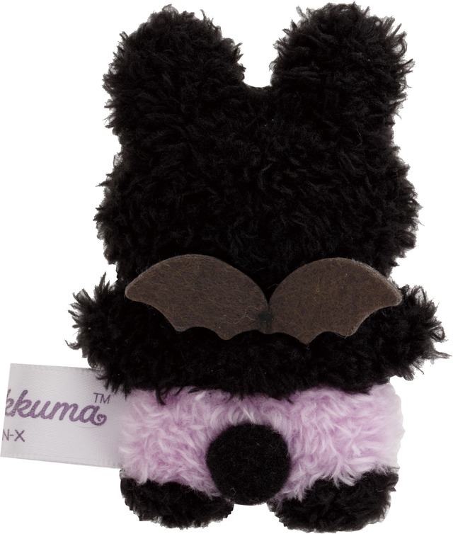 『リラックマ』「コリラックマのこあくま気分」テーマが登場「てのりぬいぐるみ（こあくまうさぎのぬいぐるみ（くろ）」（C）2025 SAN-X CO., LTD. ALL RIGHTS RESERVED.