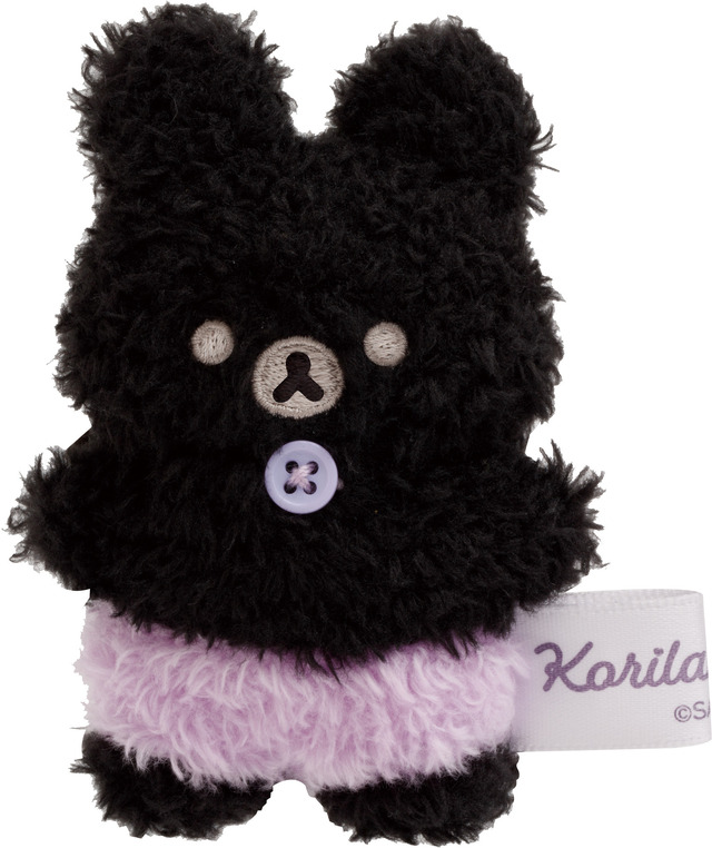 『リラックマ』「コリラックマのこあくま気分」テーマが登場「てのりぬいぐるみ（こあくまうさぎのぬいぐるみ（くろ）」（C）2025 SAN-X CO., LTD. ALL RIGHTS RESERVED.