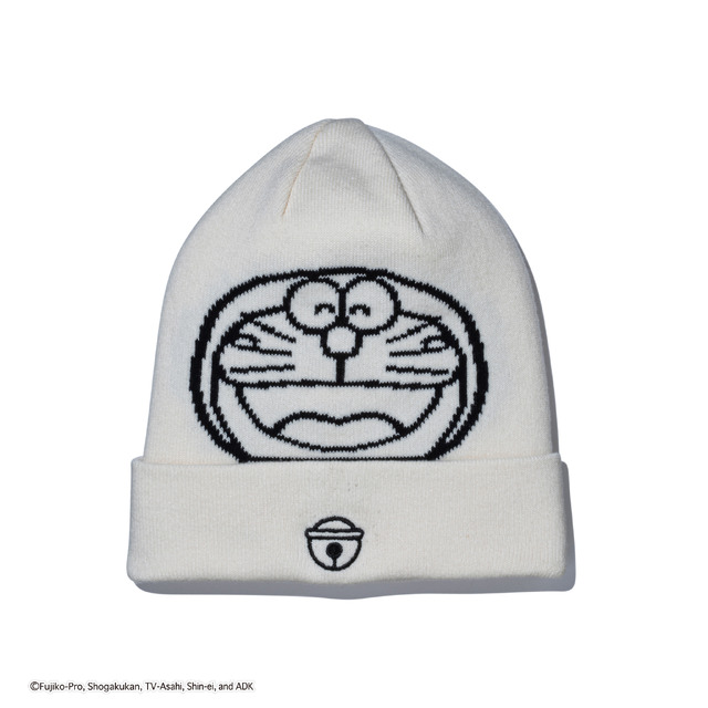 ニューエラ『ドラえもん』オリジナルコレクション「Basic Cuff Knit」（C）Fujiko-Pro, Shogakukan, TV-Asahi, Shin-ei, and ADK