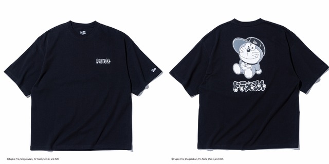 ニューエラ『ドラえもん』オリジナルコレクション「Oversaized T-shirt」（C）Fujiko-Pro, Shogakukan, TV-Asahi, Shin-ei, and ADK
