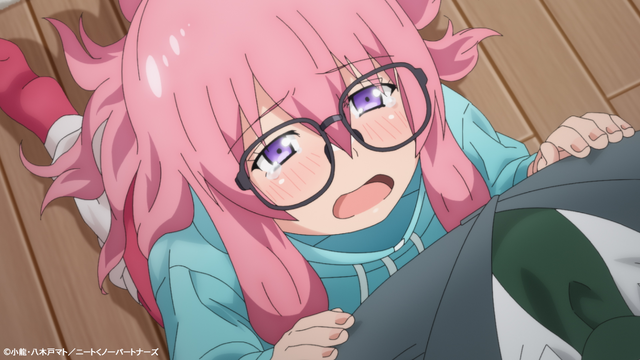 『ニートくノ一となぜか同棲はじめました』第2話「なぜか変態気質のくノ一が来ました」先行カット（C）小龍・八木戸マト／ニートくノ一パートナーズ