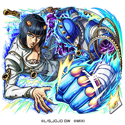 水属性　★6　気高き覚悟を持つ男 ブローノ・ブチャラティ（獣神化）CV：中村悠一