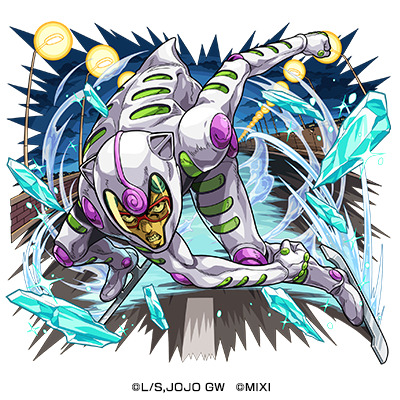 水属性　★6　暗殺者チームのメンバー ギアッチョ（進化）CV：岡本信彦