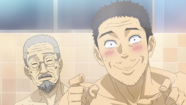 『ババンババンバンバンパイア』第1話「銭湯の吸血鬼」先行カット（C）奥嶋ひろまさ（秋田書店）／アニメ「バババ」製作委員会