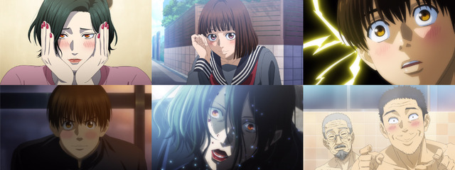 『ババンババンバンバンパイア』第1話「銭湯の吸血鬼」先行カット（C）奥嶋ひろまさ（秋田書店）／アニメ「バババ」製作委員会