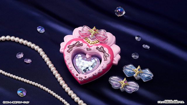 TVアニメ『キミとアイドルプリキュア♪』より、バンダイ「キミとアイドル変身・アイドルハートブローチスペシャルセット」（C）ABC-A・東映アニメーション