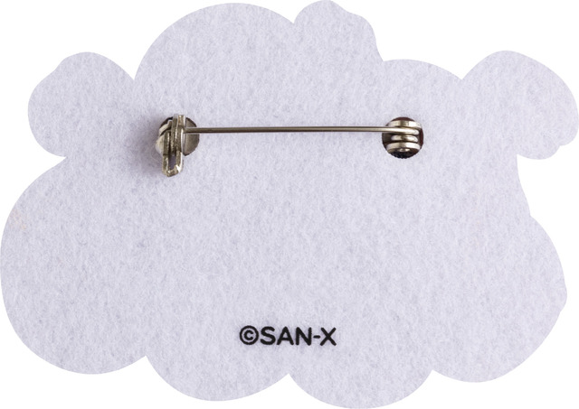 『センチメンタルサーカス』「スピカと面影星座の子」テーマが登場「刺繍ブローチコレクション」背面（C）2025 SAN-X CO., LTD. ALL RIGHTS RESERVED.