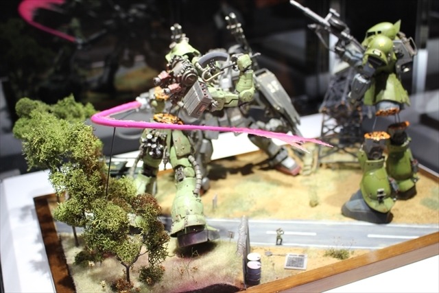 「ガンプラEXPO」日本大会決勝戦は強豪揃い　著名人のガンプラや1/1ガンプラ組立も