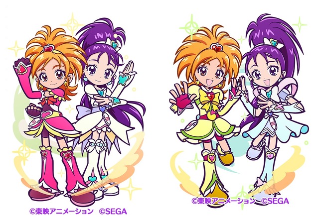 『プリキュア』シリーズ×『ぷよぷよ!!クエスト』コラボ「キュアブルーム＆キュアイーグレット」「キュアブライト＆キュアウィンディ」