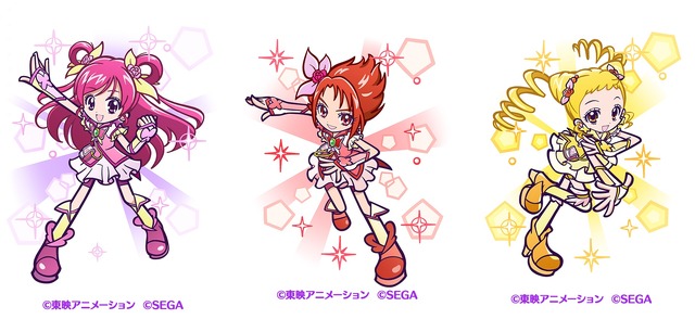 『プリキュア』シリーズ×『ぷよぷよ!!クエスト』コラボ「[★6]キュアドリーム」「[★6]キュアルージュ」「[★6]キュアレモネード」