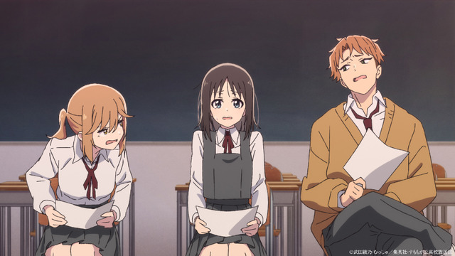 『花は咲く、修羅の如く』第2話「好きと才能」先行カット（C）武田綾乃・むっしゅ／集英社・すももが丘高校放送部