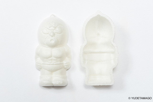 HKDSTOY「キン肉マン吉兆紅白モナカ 粒あん」4ヶ入（餡セパレートタイプ）