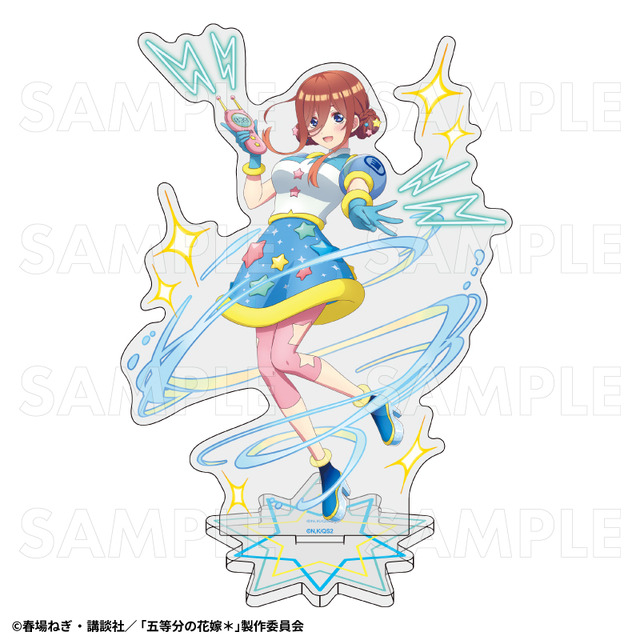 TVアニメ『五等分の花嫁＊』「Space Girl」シリーズ「アクリルスタンド 中野三玖」（C）春場ねぎ・講談社／「五等分の花嫁＊」製作委員会