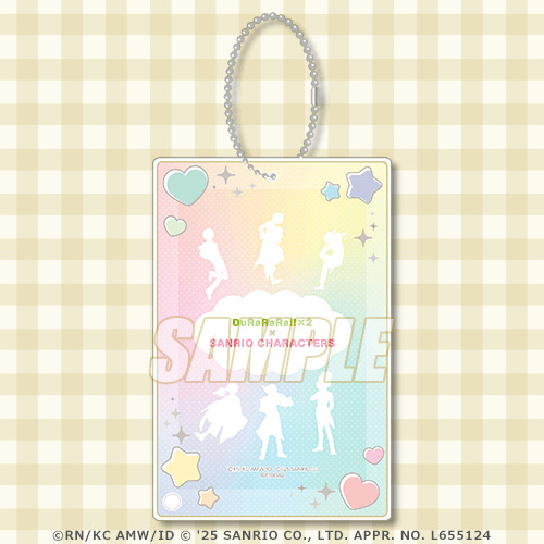 「デュラララ!!×2 × サンリオキャラクターズ 平和島静雄生誕祭2025くじ」誕生日当日20連セット購入特典「ミニブロマイドホルダー」