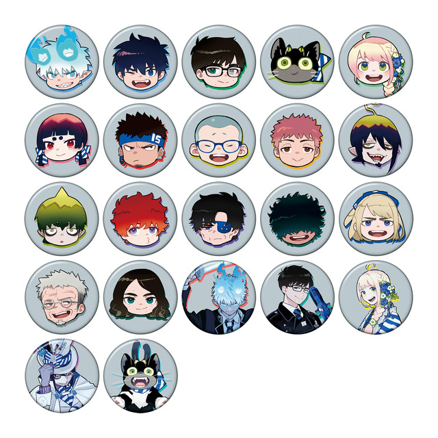 コレクション缶バッジ 第2弾　(全22種／ランダム1種入り)　価格：440 円(税込)（C）加藤和恵／集英社