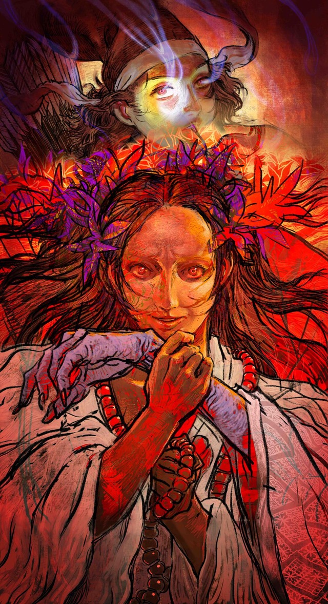 展覧会キービジュアルイラスト