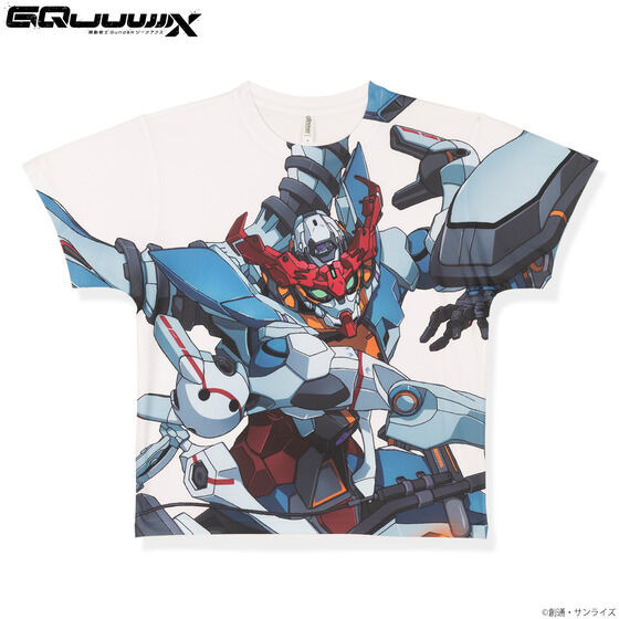 機動戦士Gundam GQuuuuuuX フルパネルTシャツ GQuuuuuuX