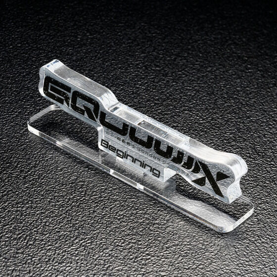 アクリルロゴディスプレイEX 機動戦士Gundam GQuuuuuuX -Beginning-