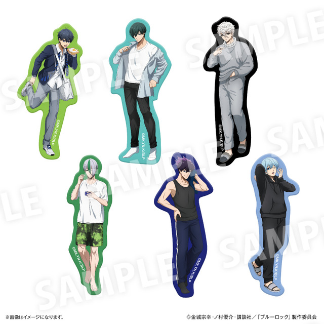 「『ブルーロック』 Wake Up & Get Ready」アクリルマグネット（C）金城宗幸・ノ村優介・講談社／「ブルーロック」製作委員会