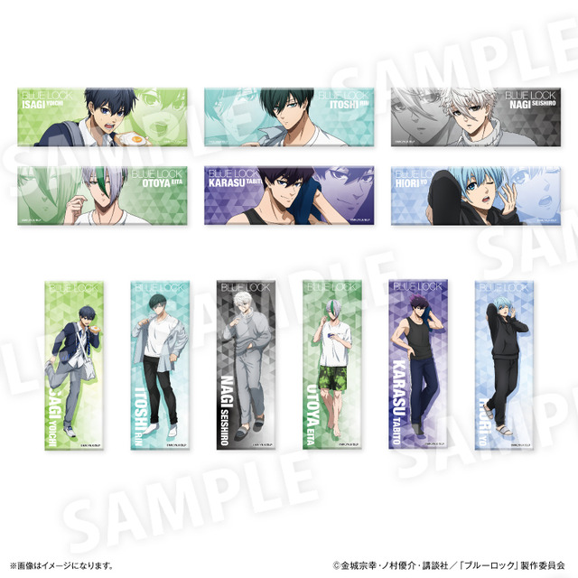 「『ブルーロック』 Wake Up & Get Ready」トレーディングスクエア缶バッジ