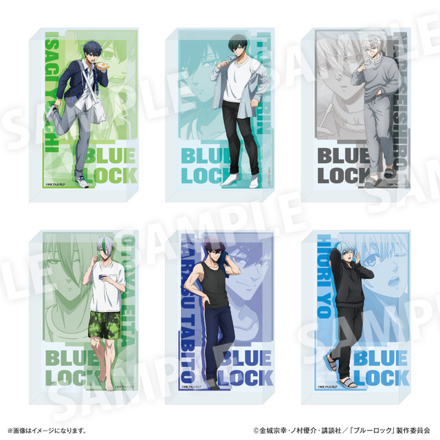 「『ブルーロック』 Wake Up & Get Ready」アクリルブロック（C）金城宗幸・ノ村優介・講談社／「ブルーロック」製作委員会