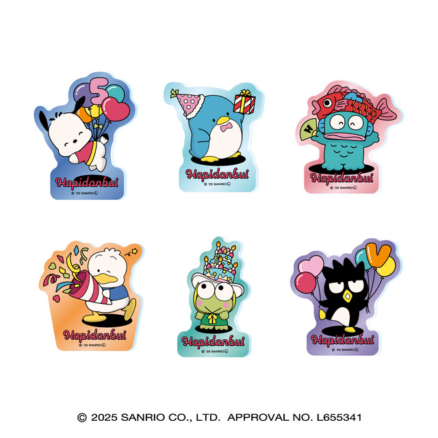 アクリルクリップ（ランダム6種）