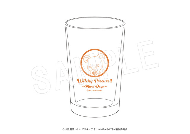 「『魔法つかいプリキュア！！～MIRAI DAYS～』POP UP STORE in OIOI」グラス（C）2025 魔法つかいプリキュア！！～MIRAI DAYS～製作委員会