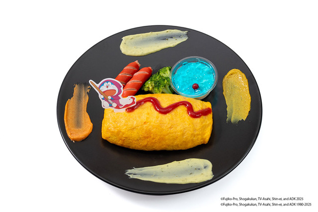 『映画ドラえもん のび太の絵世界物語』“絵の世界”を楽しもう！お絵描きオムライス