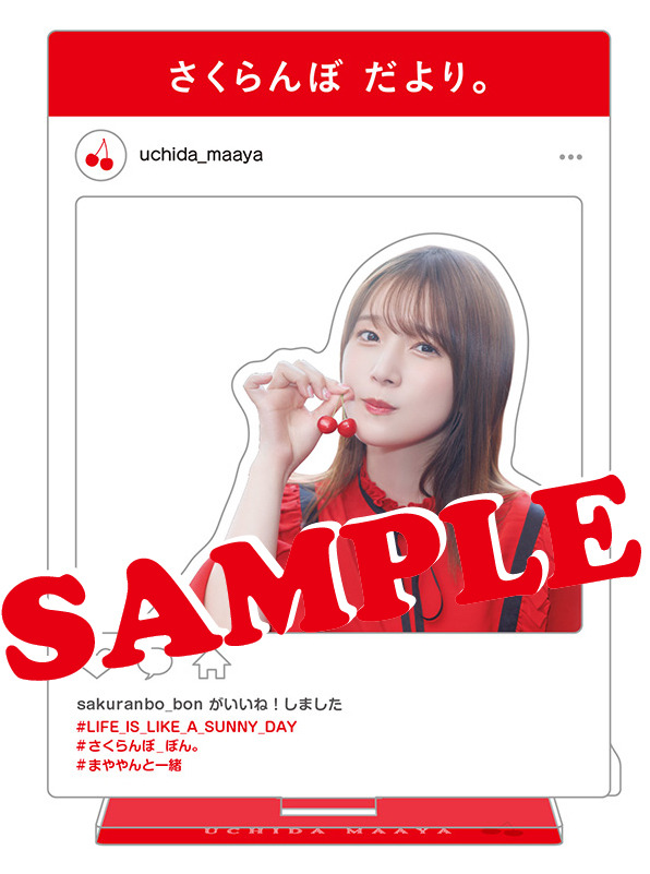 『内田真礼ビジュアルブック　さくらんぼ ぼん。』アニメイト限定版_アクリルジオラマ