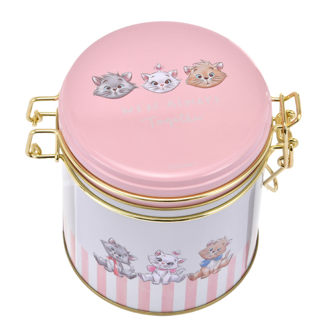 『おしゃれキャット』チョコレート・クッキーセット 缶入り（C）Disney