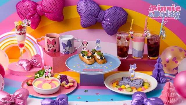 「『ミニー＆デイジー』OH MY CAFÉ」メインビジュアル