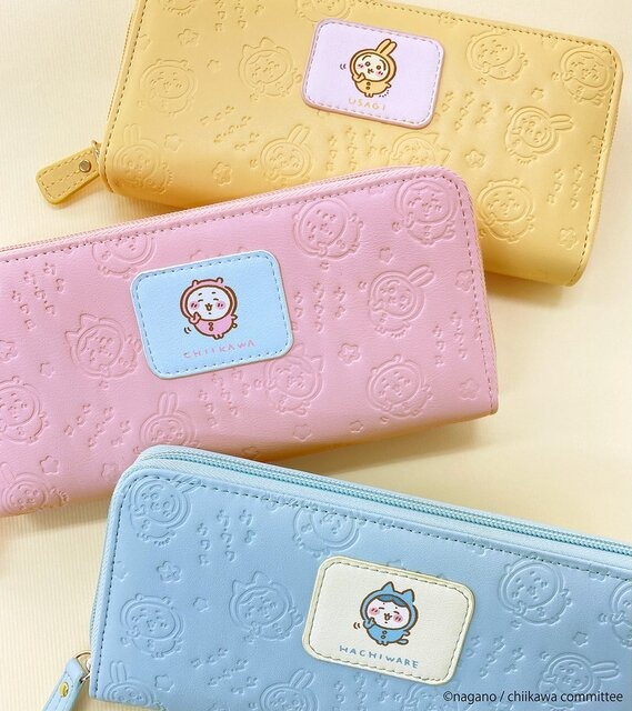 パジャマ姿のちいかわが可愛い！ハチワレ、うさぎデザインなどカラフルな財布が2月中旬より発売