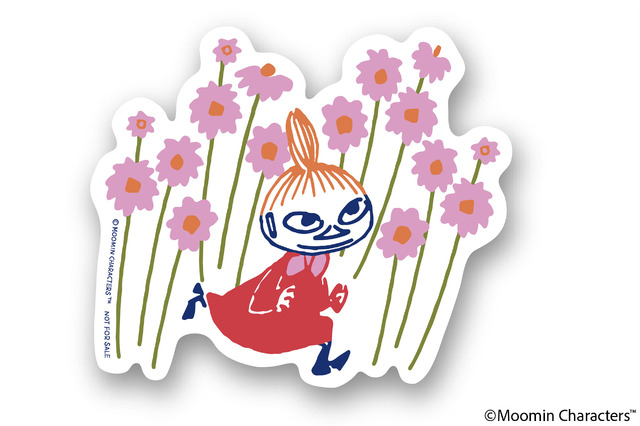 『ムーミン』「限定ノベルティステッカー」（C）Moomin Characters