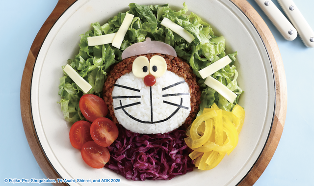 ABCクッキングスタジオで『映画ドラえもん のび太の絵世界物語』公開記念スペシャルレッスン「カラフルタコライス」
