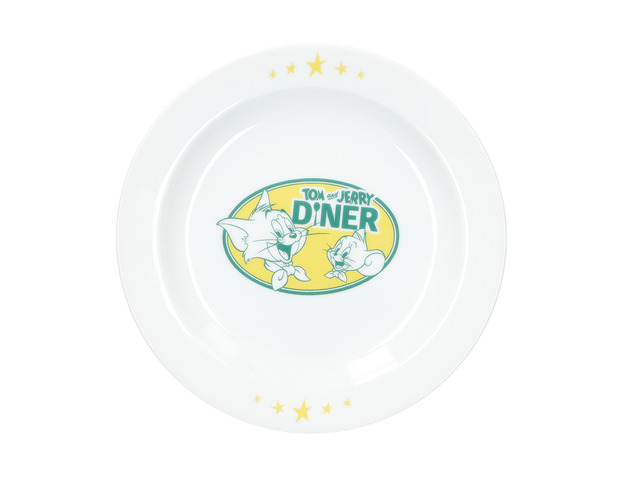 『トムとジェリー』「TOM and JERRY DINER」オリジナルスーベニアプレート（C）＆（TM） Turner Entertainment Co.（s25）