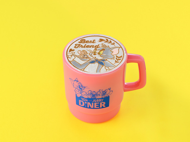『トムとジェリー』「TOM and JERRY DINER」ドリンクメニュー（ホット一例）（C）＆（TM） Turner Entertainment Co.（s25）