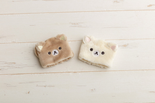 「洗顔リストバンド」各1,100円（税込）（C）2025 SAN-X CO., LTD. ALL RIGHTS RESERVED.